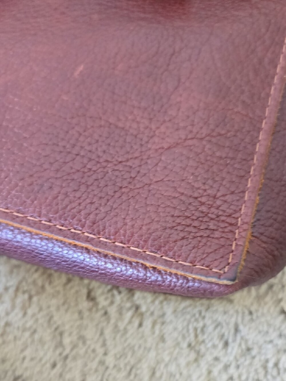 Portland Leather Mini Crossbody Zipper Tote - Picture 10 of 16